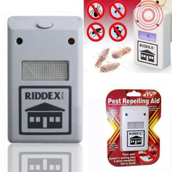 Pest Repelling Aid Dual Ultrasonic Mouse Mosquito Repel